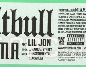 Pitbull Feat. Lil Jon* – Toma